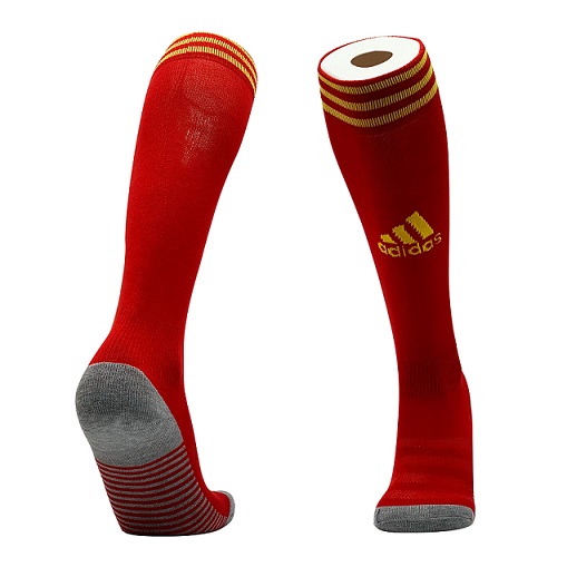 AAA Quality Wales 2020 European Cup Red Soccer Sock